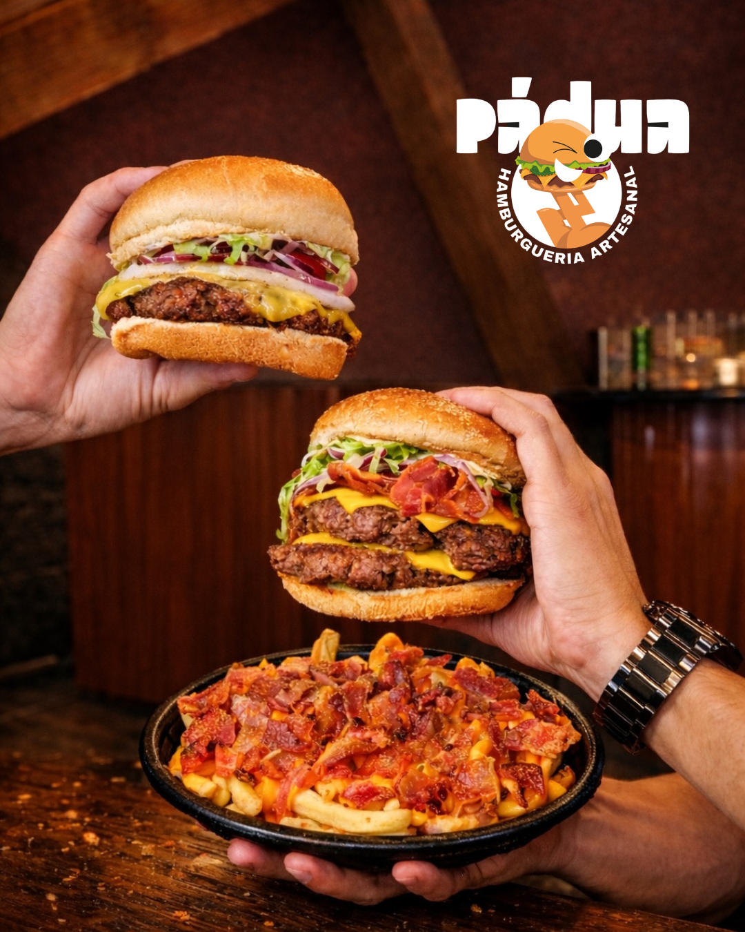 Pádua Burguer — nossa loja
